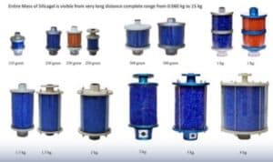 SILICA GEL BREATHER WITH SUPPORT