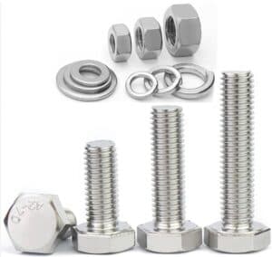 SS NUT BOLTS WASHER